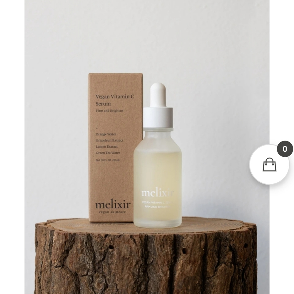 Melixir vegan skincare Vegan Vitamin C Serum